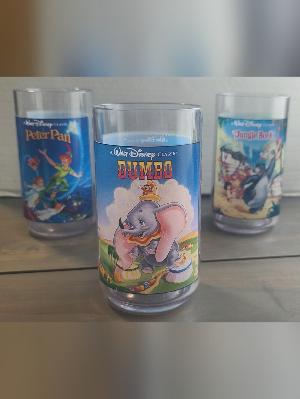 1994 Burger King Disney Collectors Cups - SET OF 3
